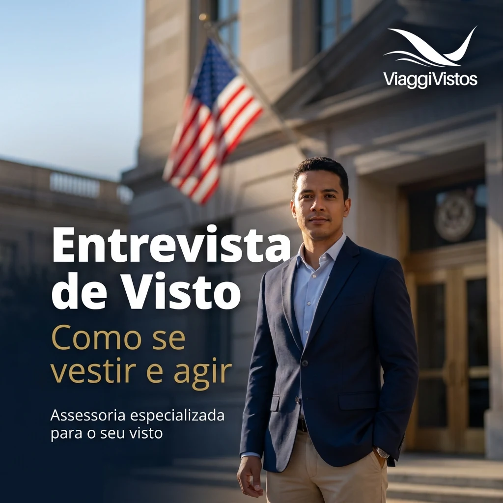 Como se vestir na entrevista do visto americano