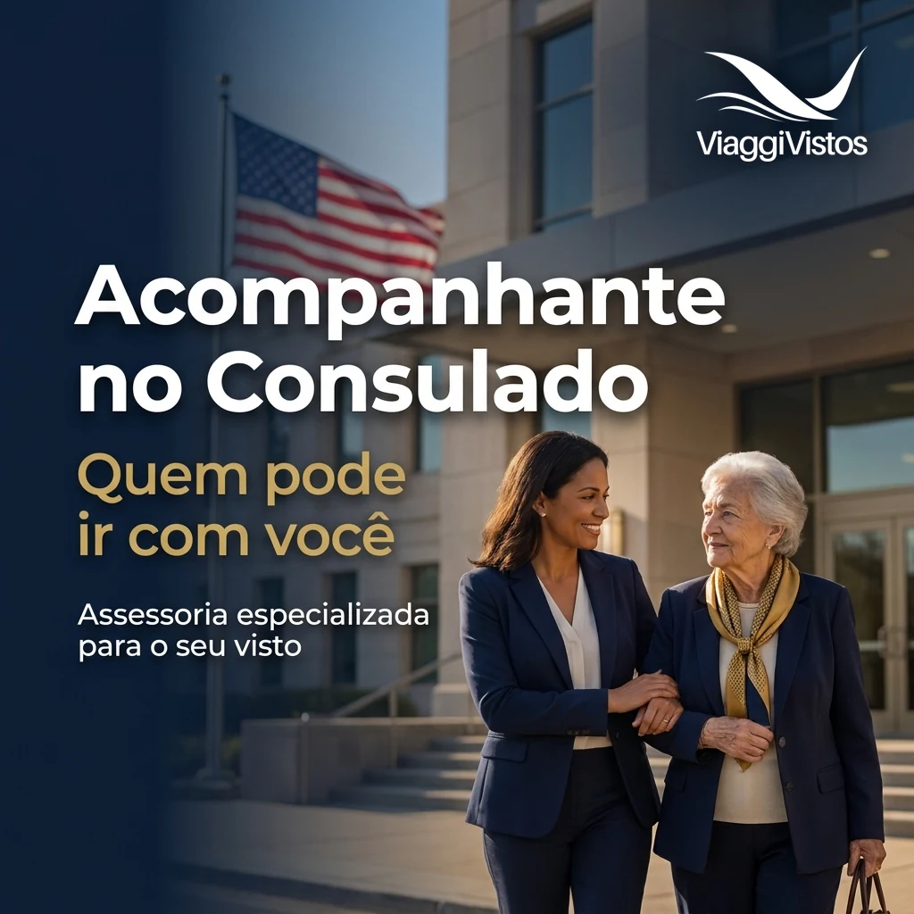 Pode Entrar Acompanhante no Consulado Americano?