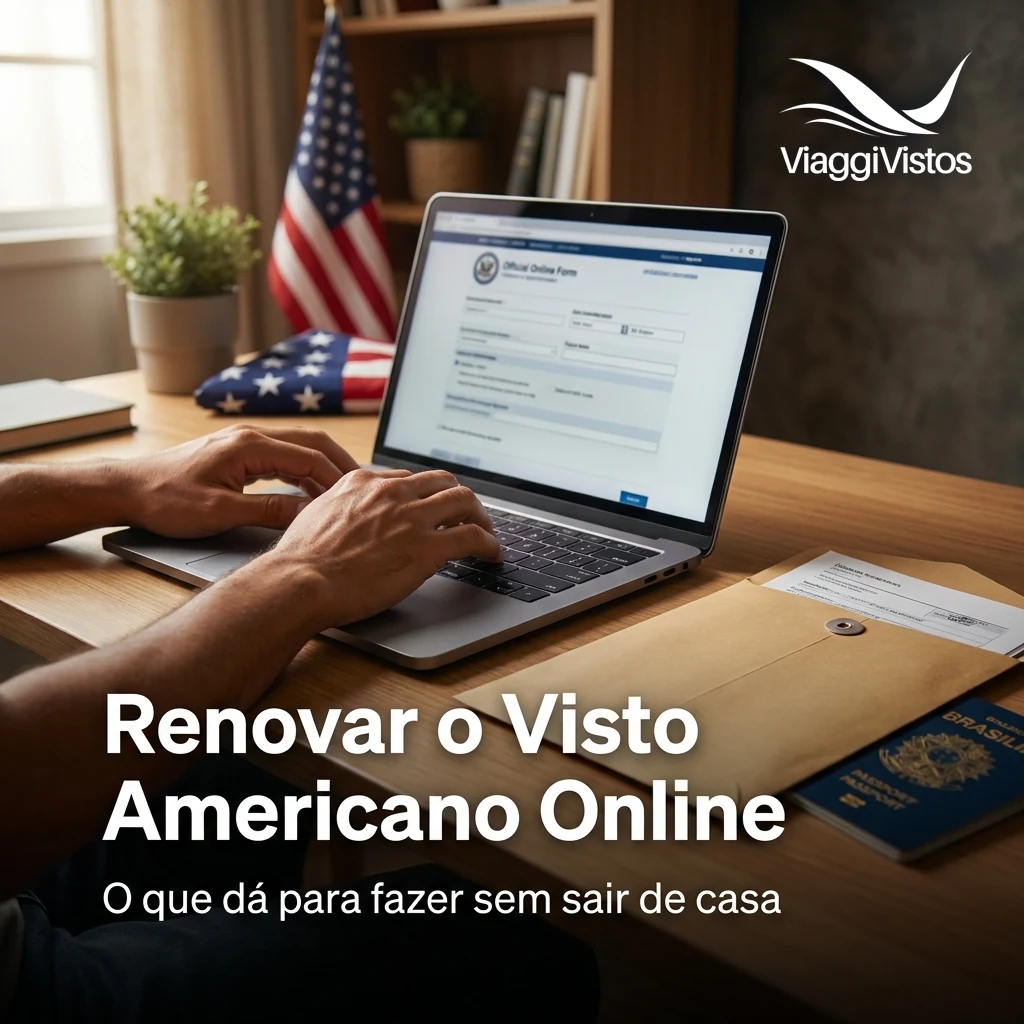 Renovar o visto americano online: o que dá e o que não dá para fazer