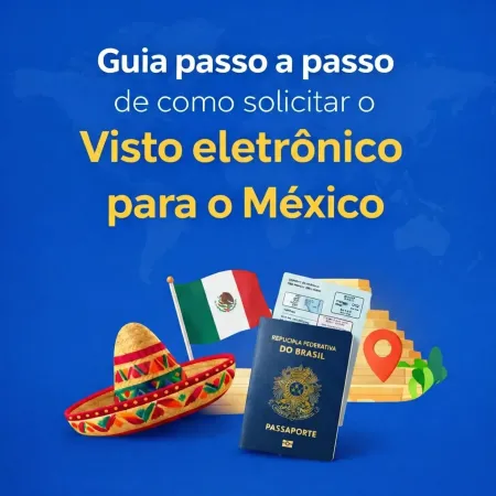 Imagem de fundo do breadcrumbs de e-Visa México