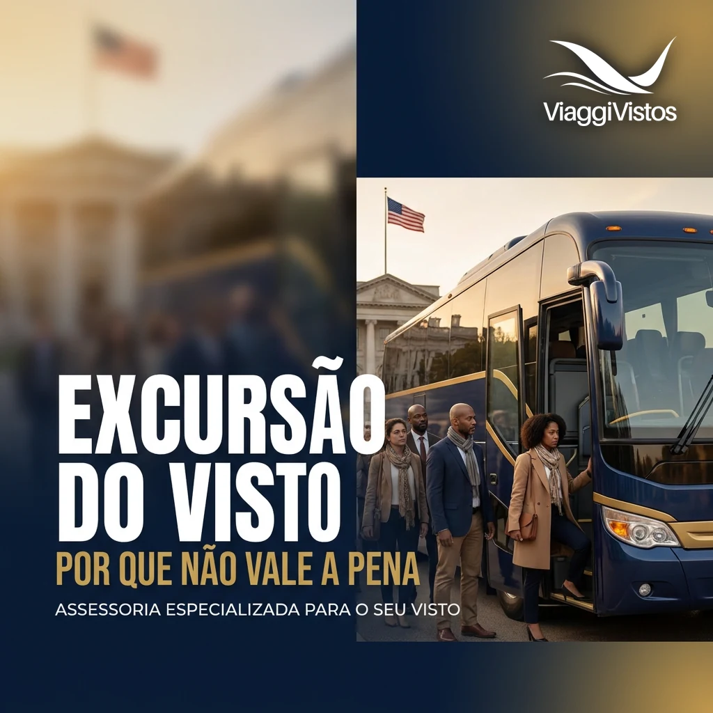 Excursão para tirar visto americano. Entenda porque não é uma boa ideia.