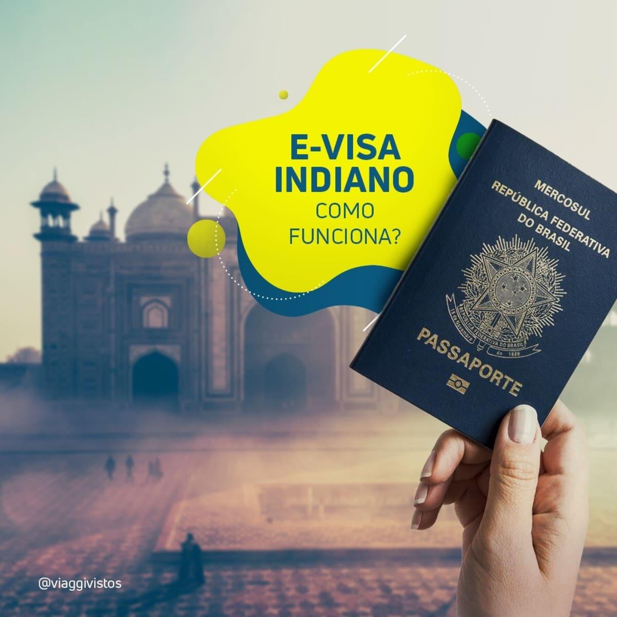 Visto Indiano Eletrônico - eVisa