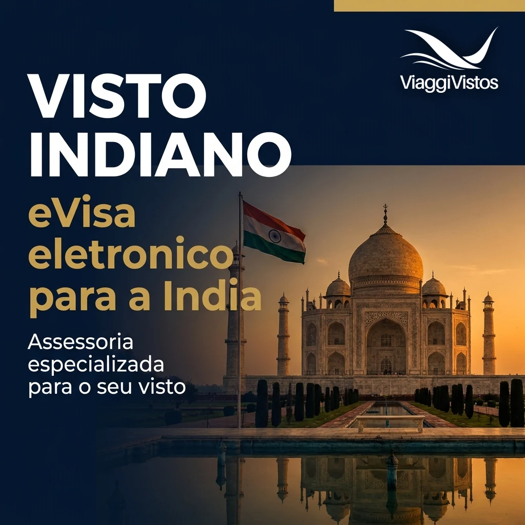 Visto Indiano Eletrônico - eVisa
