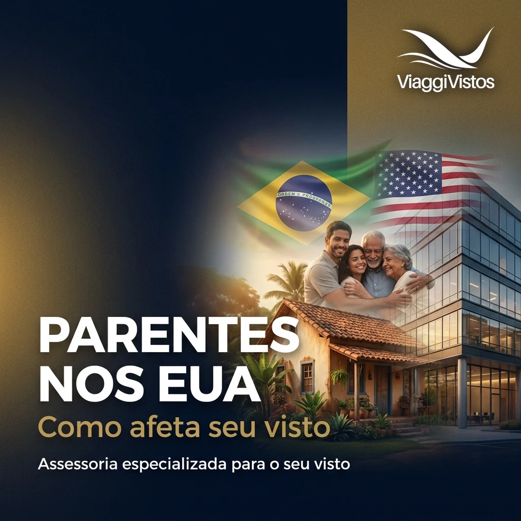Parentes nos EUA: por que isso pode dificultar seu visto americano