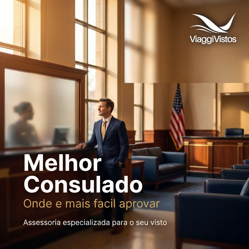Em qual consulado é mais fácil ter o visto americano aprovado?