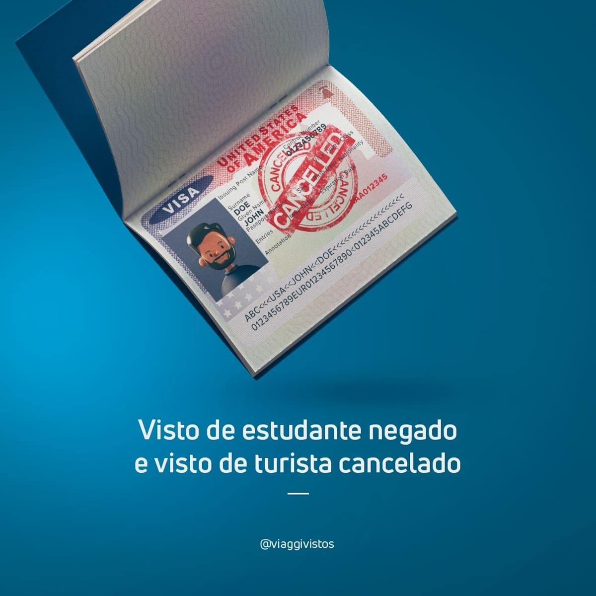 Solicitar o Visto de Estudante Cancela o Visto Americano de Turista?