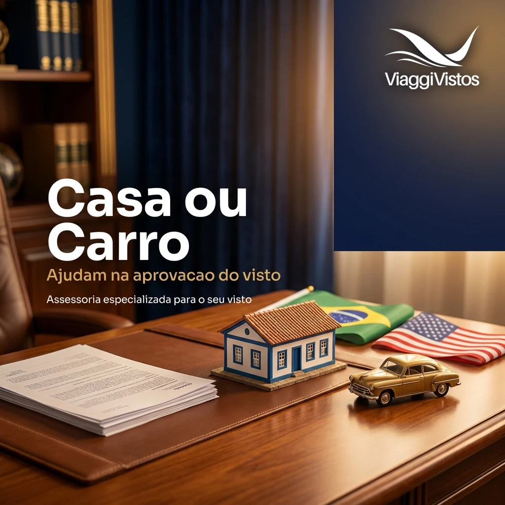 Visto Americano: Ter Casa ou Carro Ajuda na Aprovação?