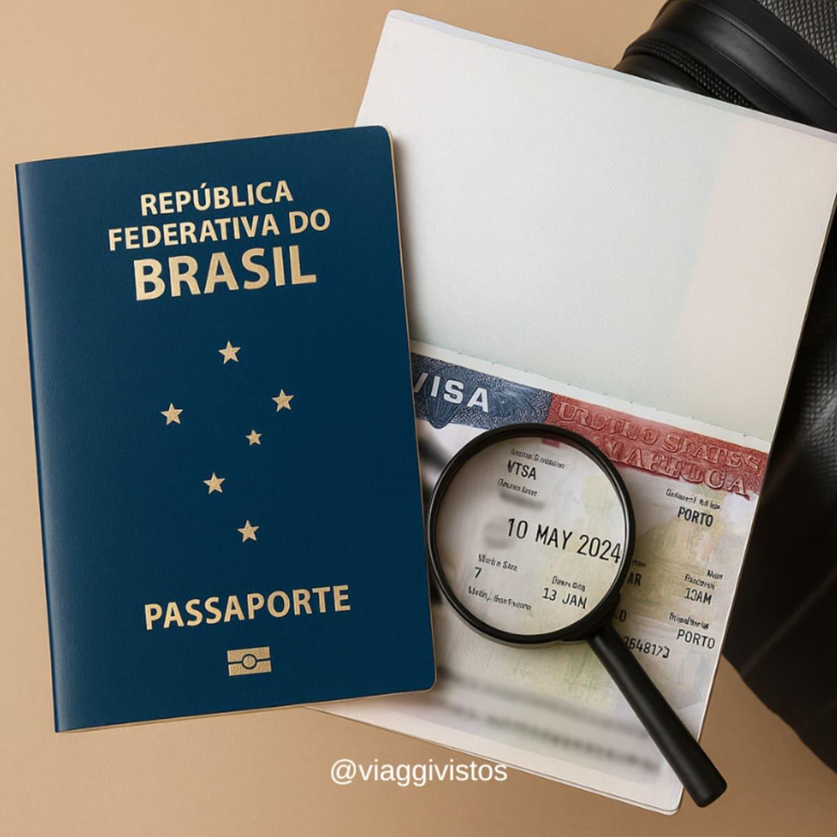Posso viajar com o visto americano com menos de 6 meses de validade?