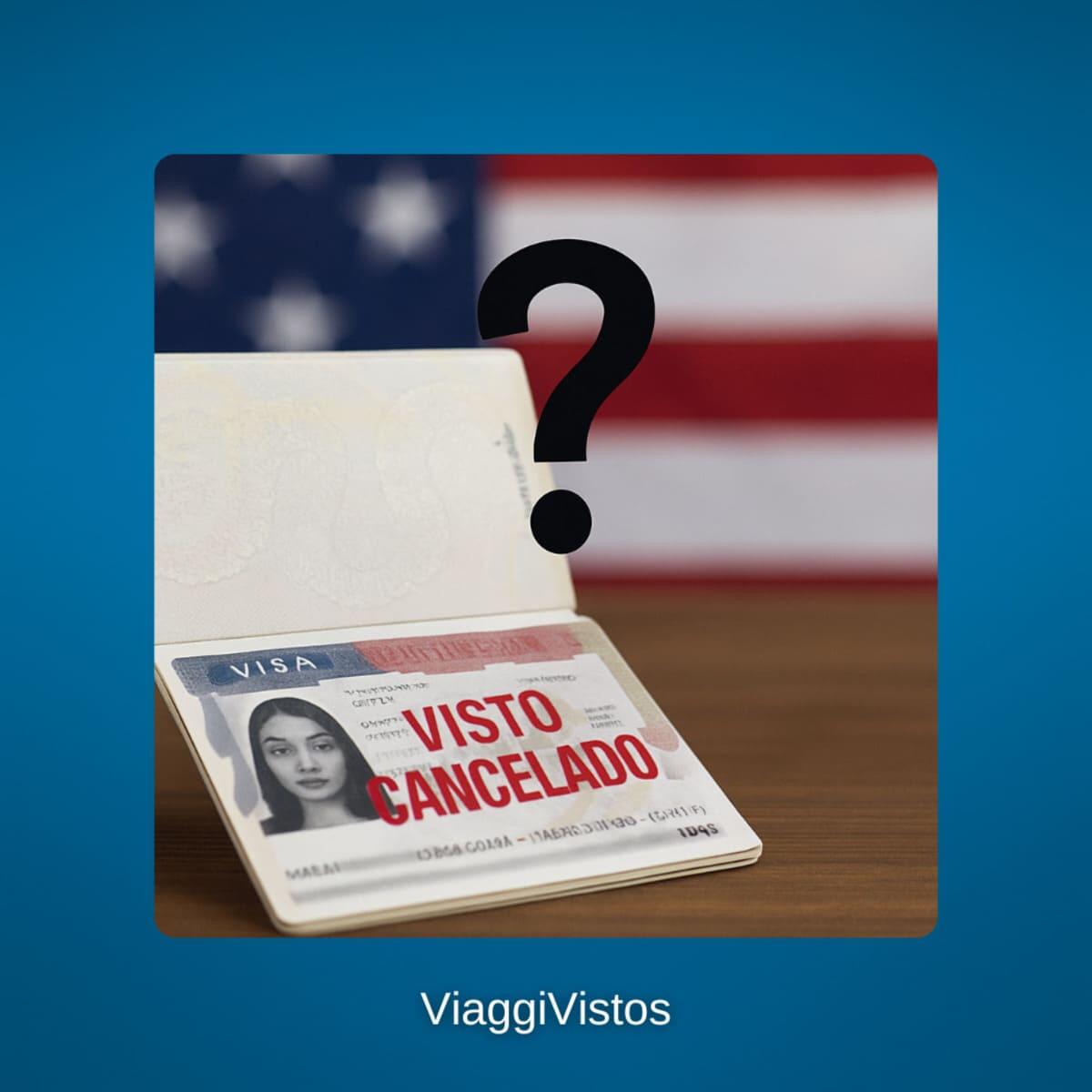 Como saber se meu visto americano foi cancelado?