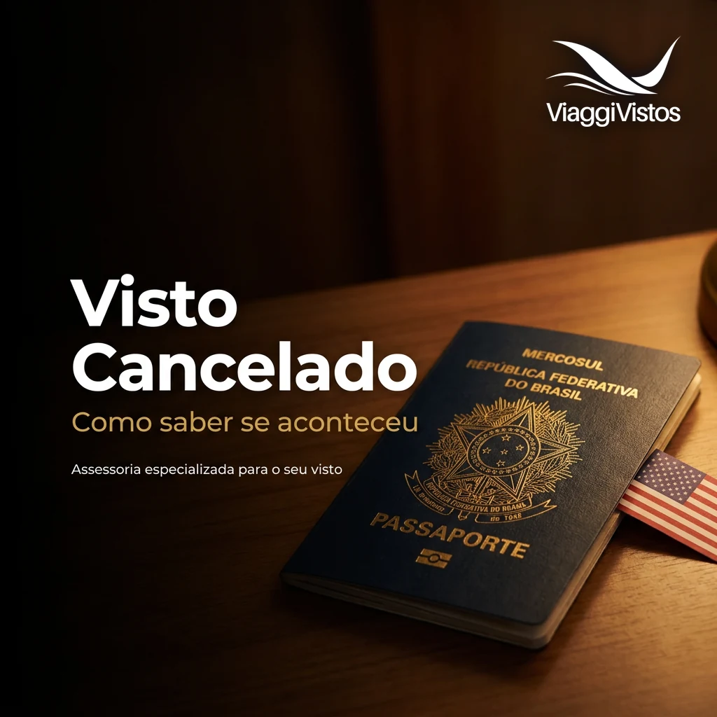 Como saber se meu visto americano foi cancelado?