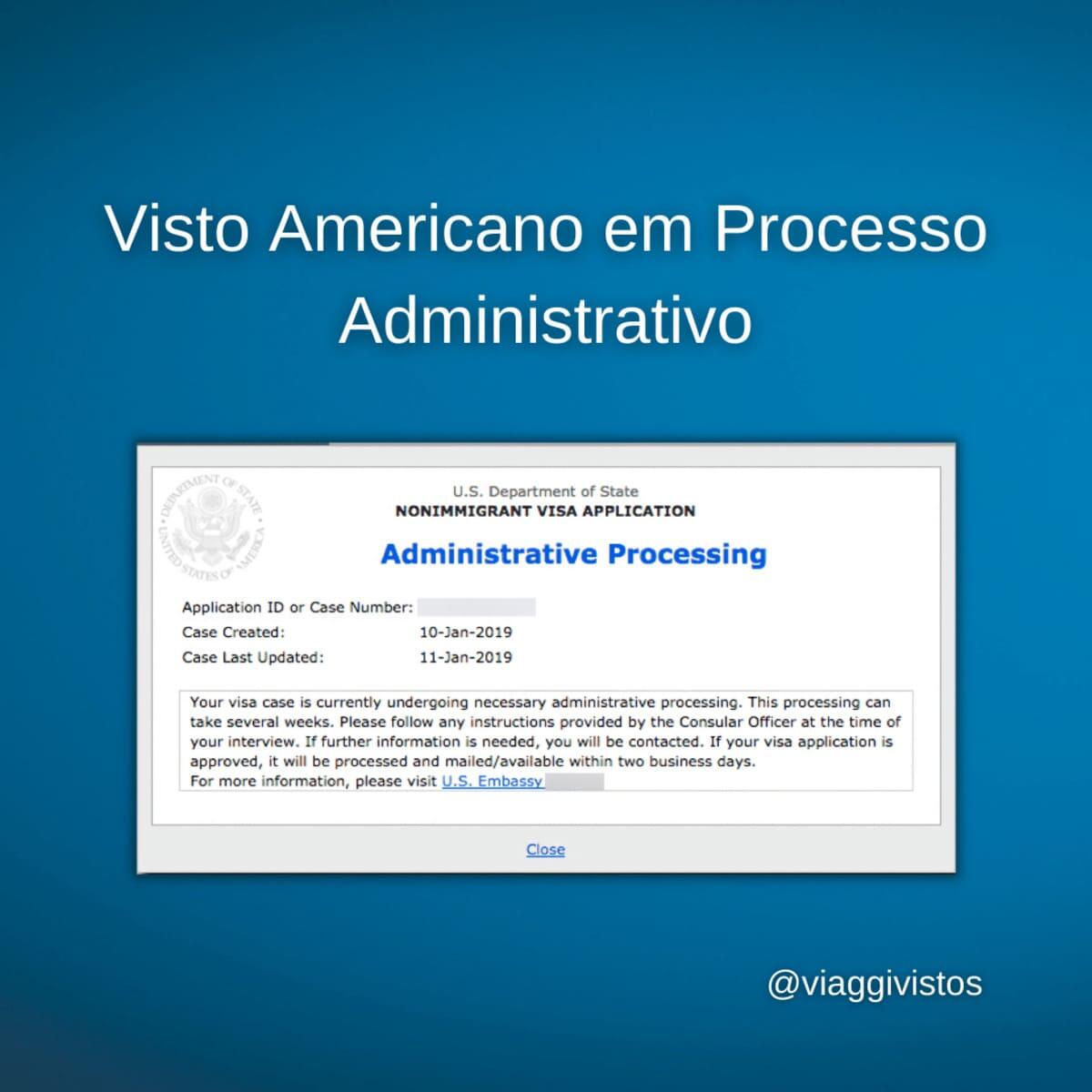 Visto Americano em Processo Administrativo: Entenda o Que Significa
