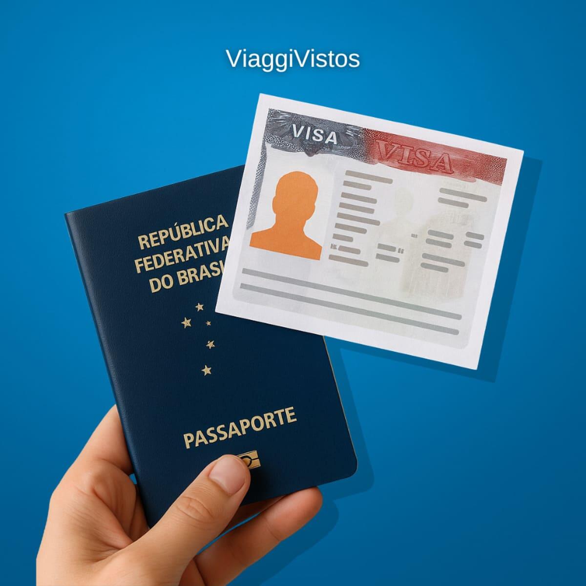 Devo levar cópia do visto do acompanhante de viagem para entrevista?