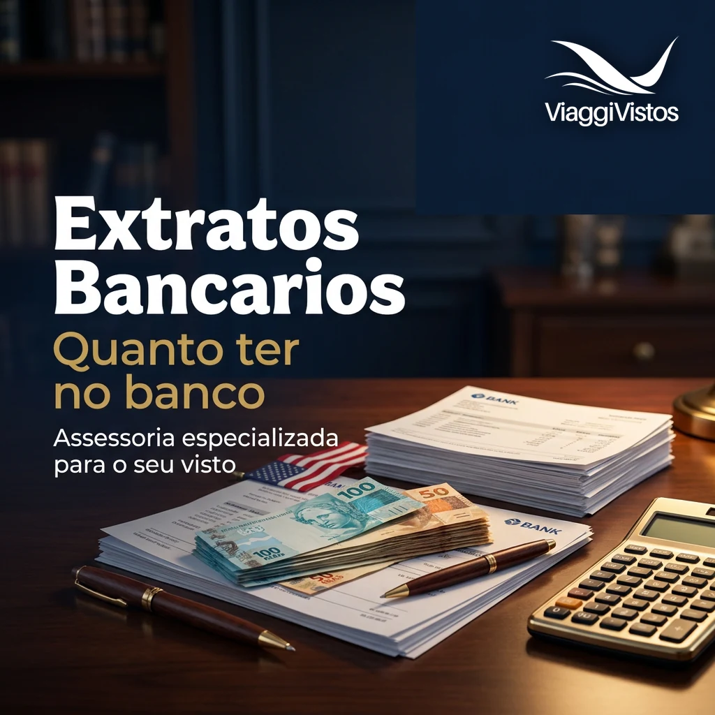 Visto Americano: Quanto Preciso Ter nos Extratos Bancários em 2026?