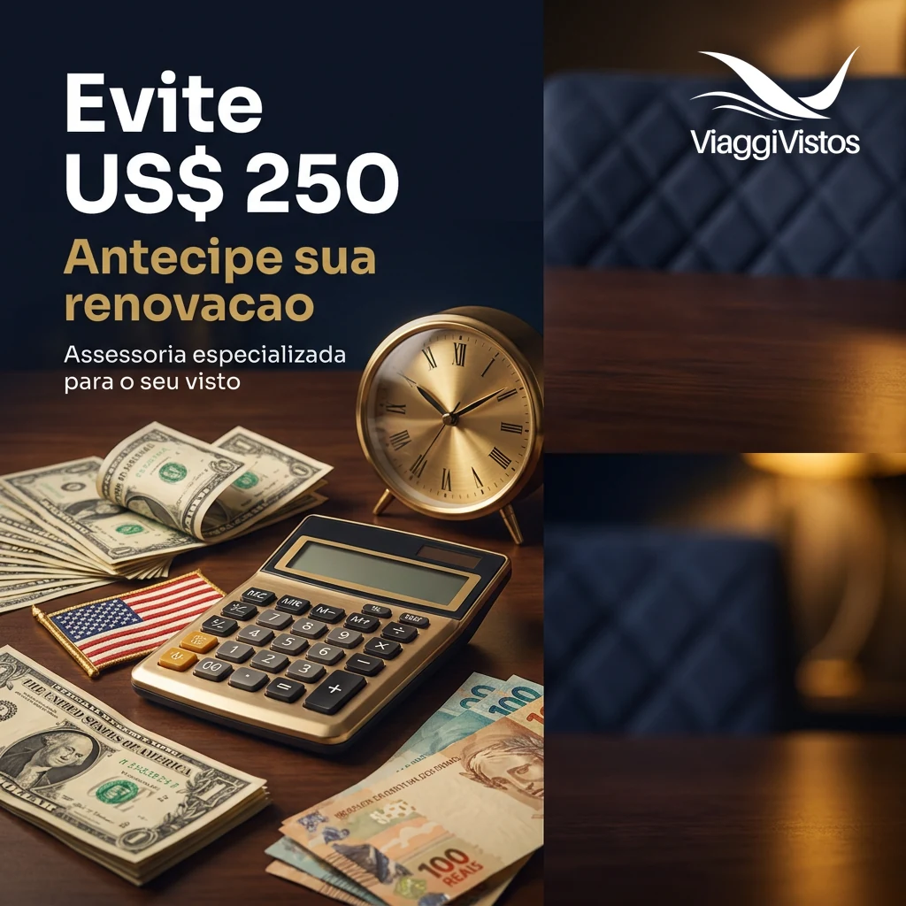 Posso renovar o visto americano antes de vencer? Quando vale antecipar