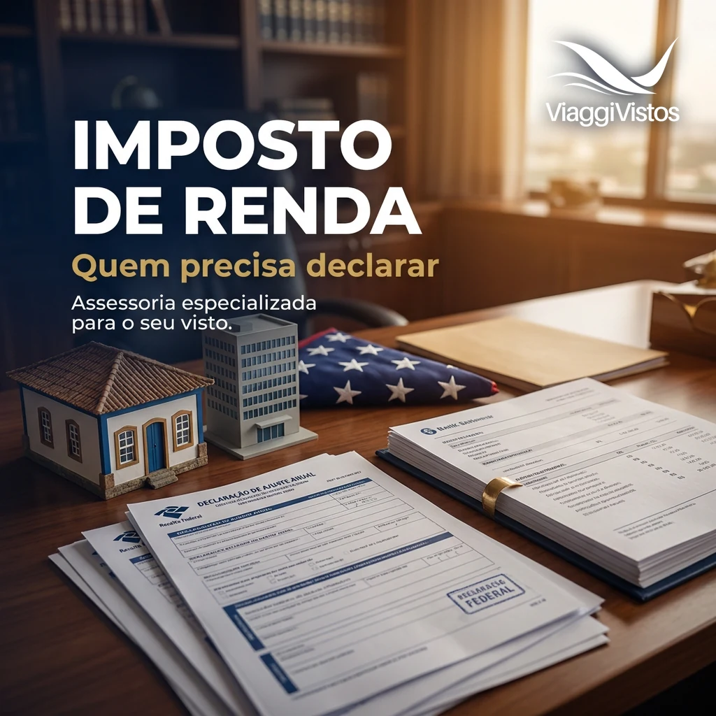 Imposto de Renda no Visto Americano: Quem Precisa Declarar e Por Quê