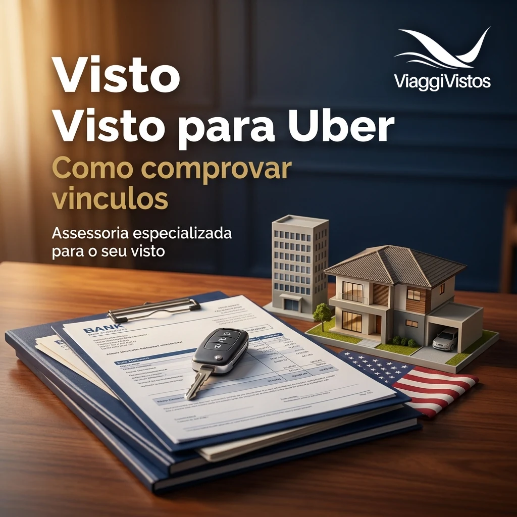 Visto americano para Uber. Como comprovar vínculos?