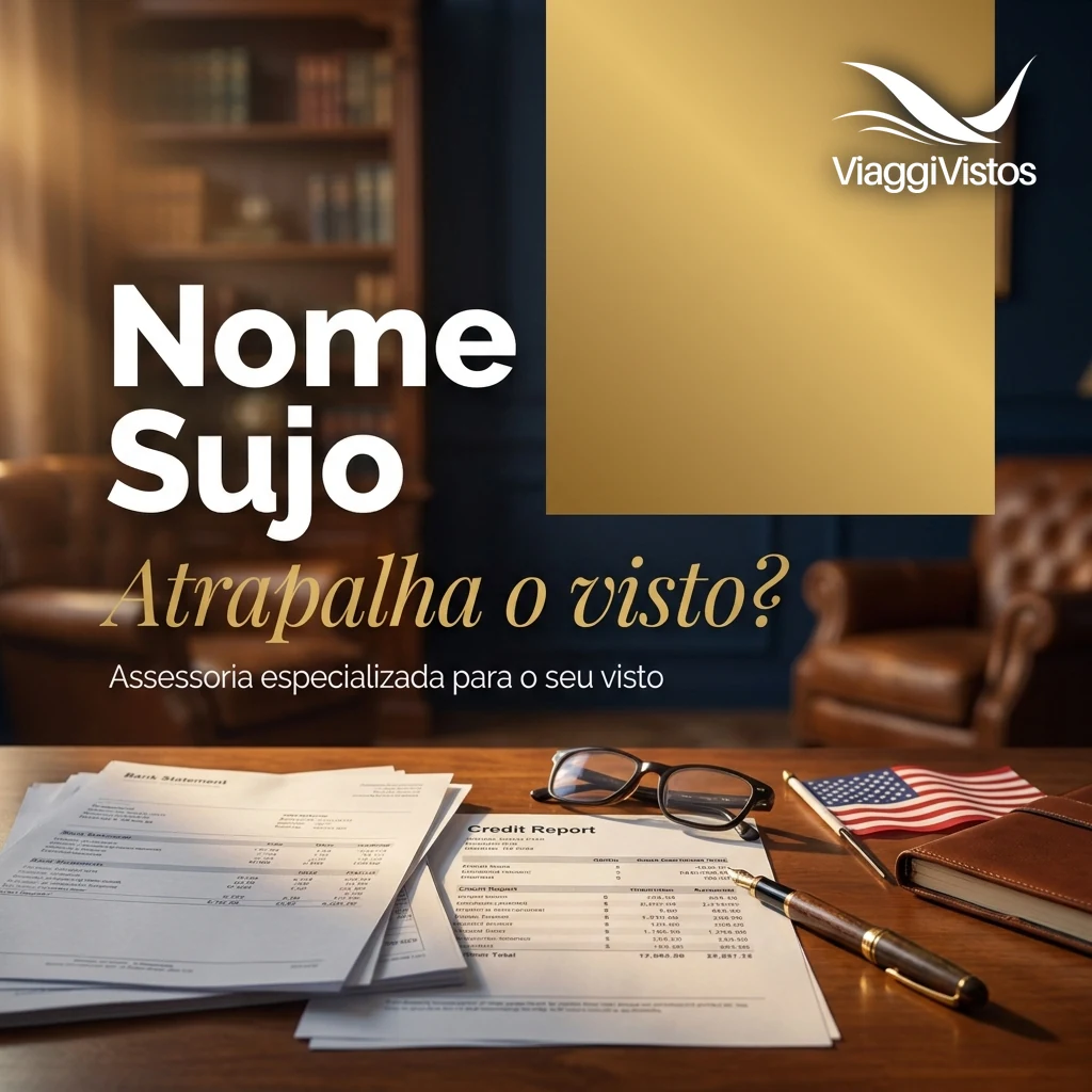 Nome sujo atrapalha tirar visto americano?