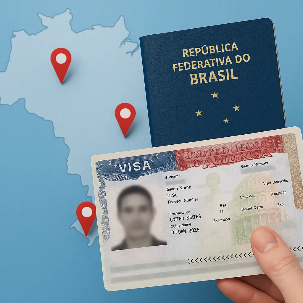 Endereços dos CASVs e Consulados Americanos no Brasil - Atualizados