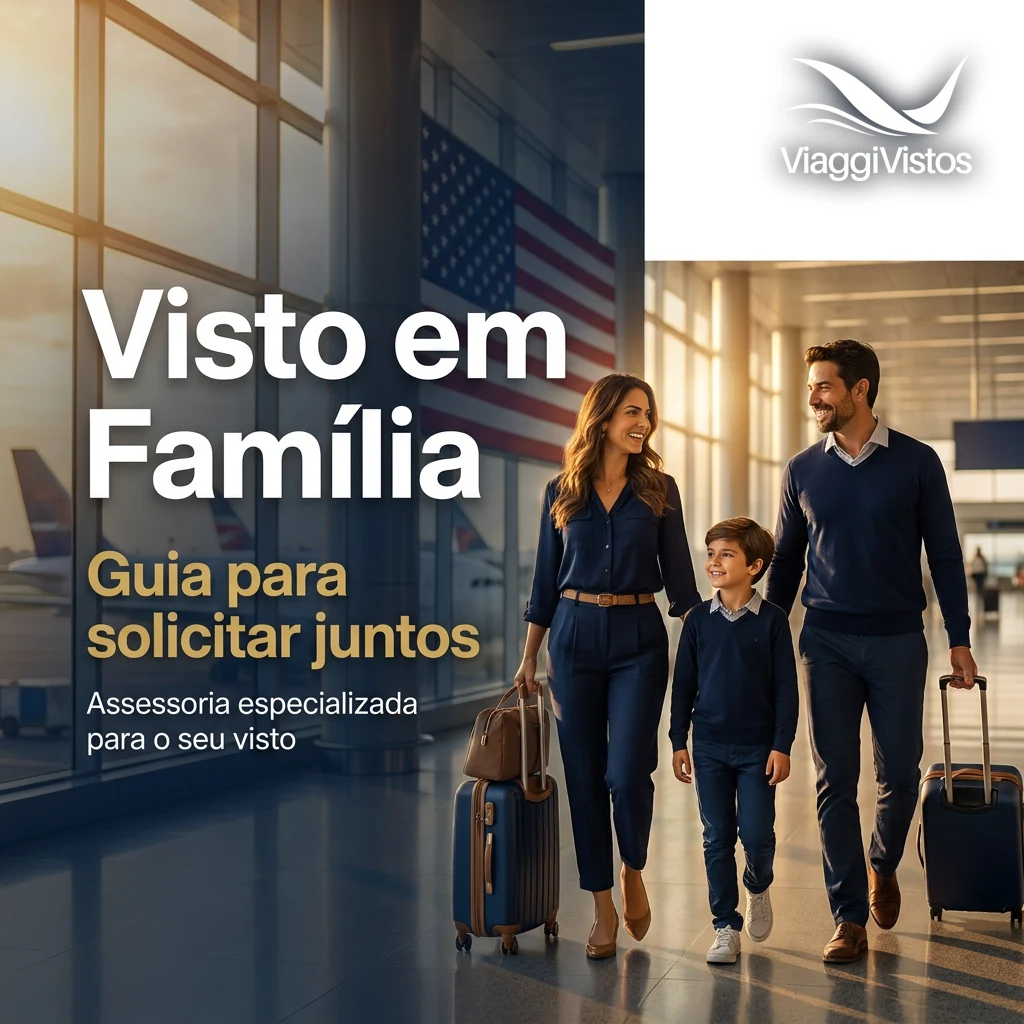 Visto americano familiar: guia completo para solicitar juntos e evitar erros comuns