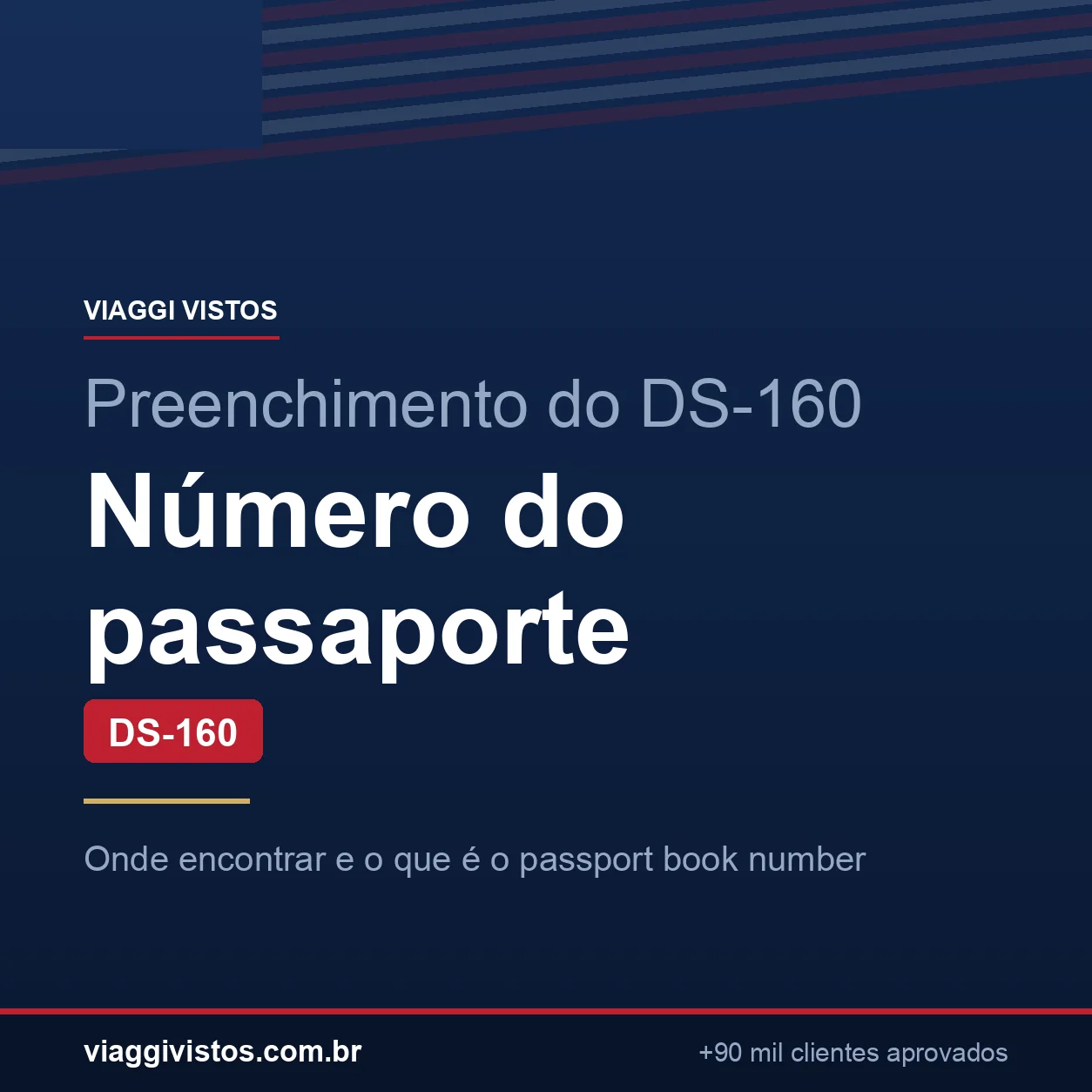 Onde Fica o Número do Passaporte no DS-160?