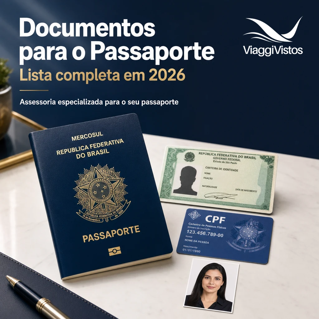 Documentos para Tirar Passaporte em 2026: Lista Completa