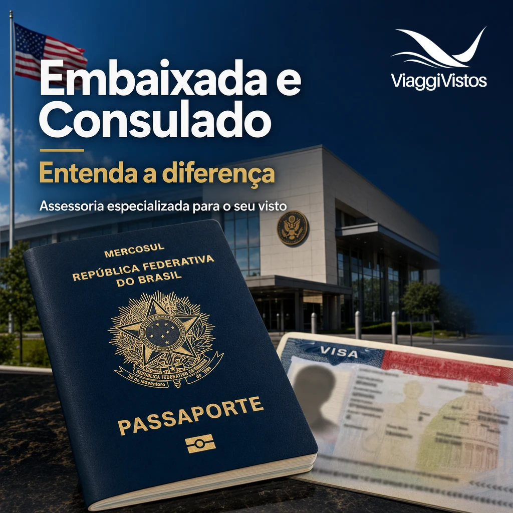 Diferença Entre Embaixada e Consulado Americano