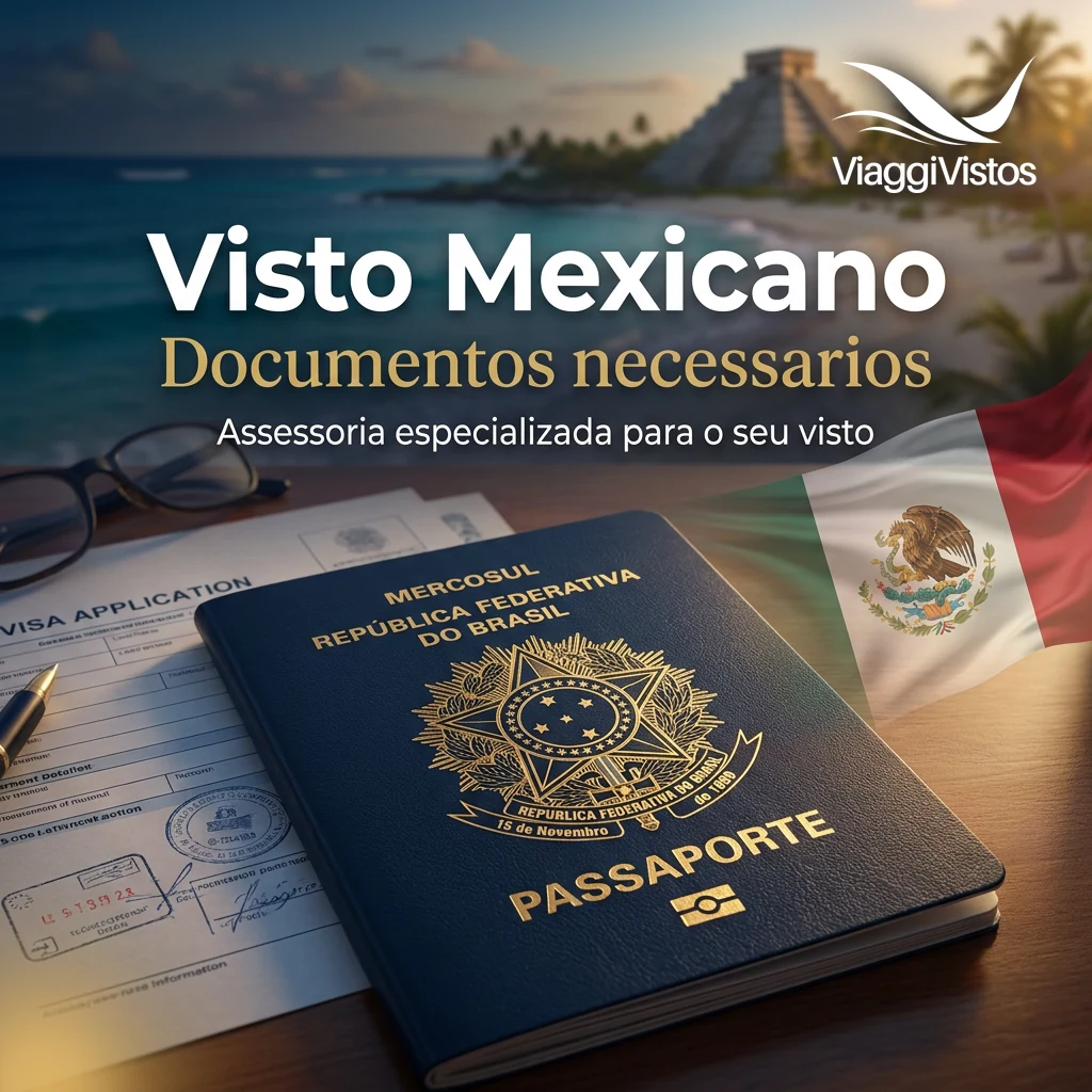 Documentos para o Visto Mexicano