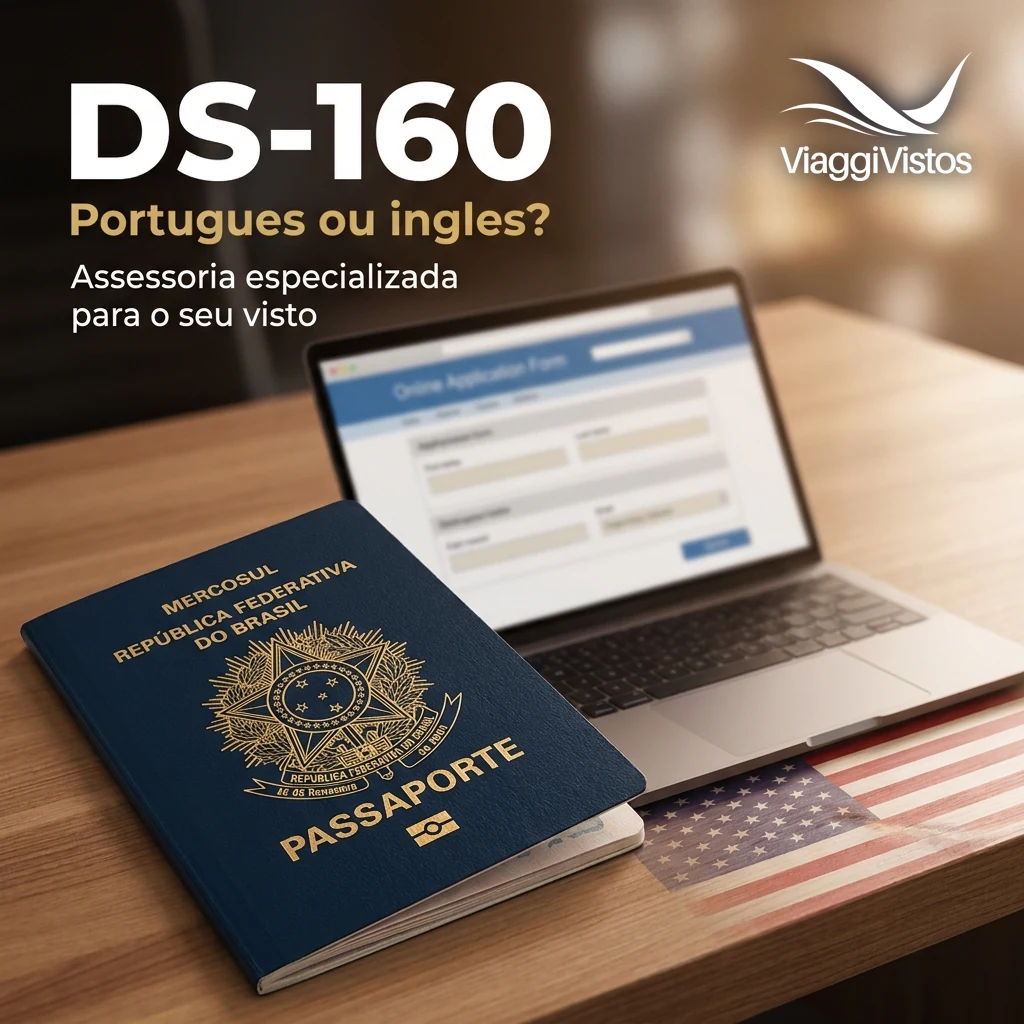 DS-160 em Português ou Inglês? Como Responder