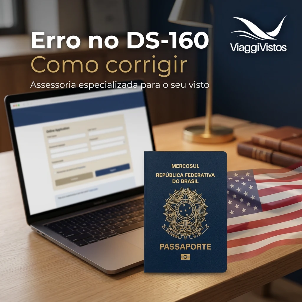 Erro no DS-160: Como Corrigir Depois de Enviar