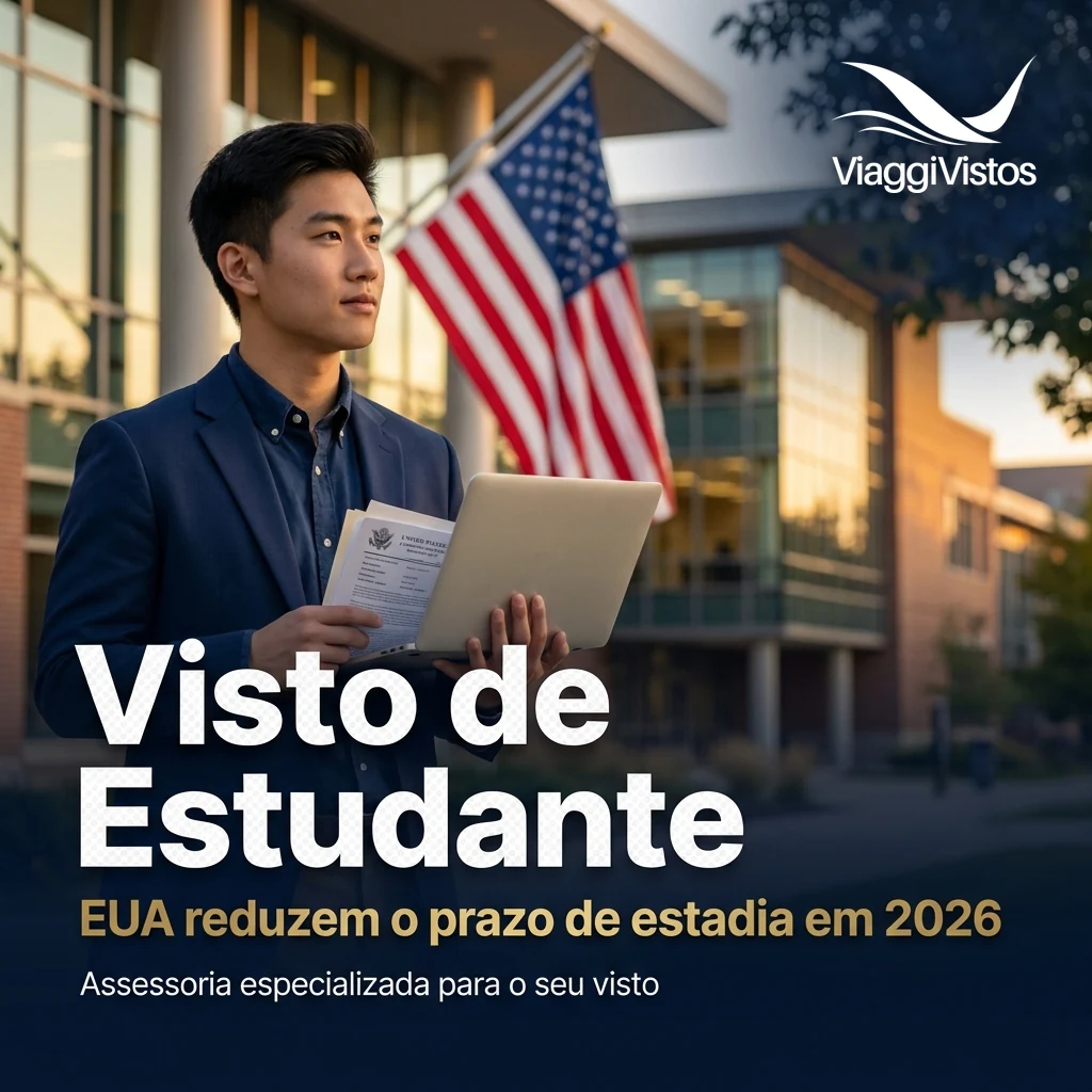 EUA reduzem o prazo de estadia para estudantes, intercambistas e jornalistas