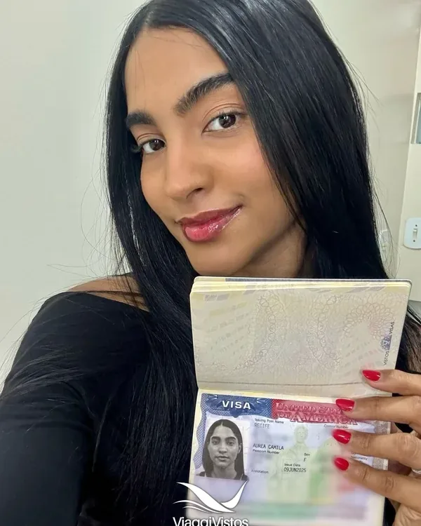 Cliente aprovado no visto americano com a assessoria da Viaggi Vistos