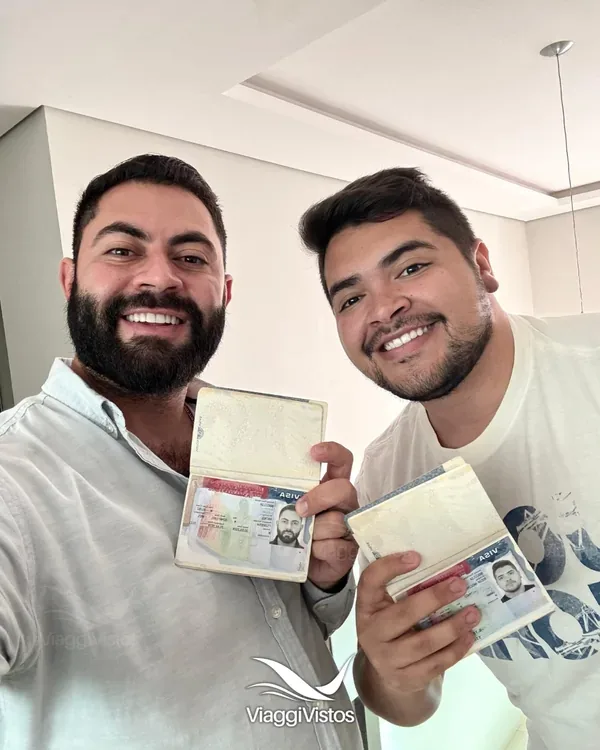 Cliente aprovado no visto americano com a assessoria da Viaggi Vistos