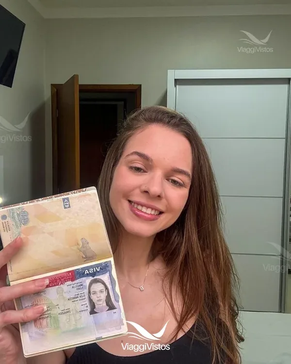 Cliente aprovado no visto americano com a assessoria da Viaggi Vistos