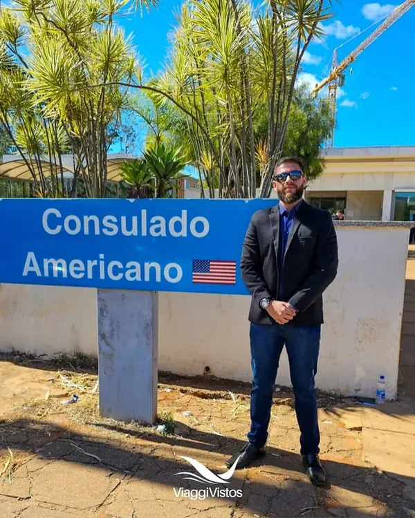 Cliente aprovado no visto americano com a assessoria da Viaggi Vistos