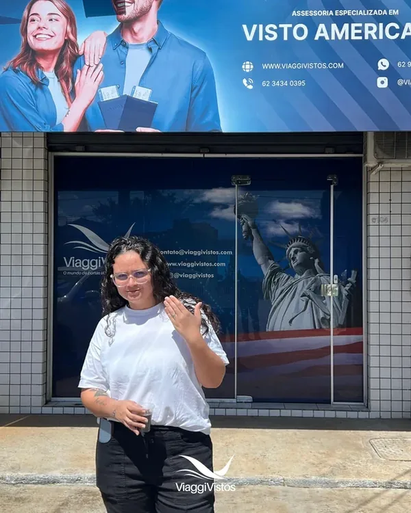 Clientes da Viaggi Vistos com o visto americano aprovado