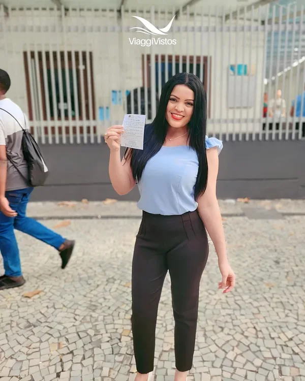 Cliente aprovado no visto americano com a assessoria da Viaggi Vistos