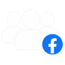 ícone grupo do Facebook